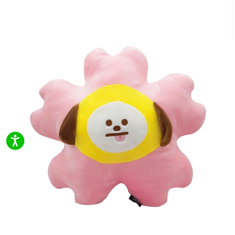 Unopened BT21 cherry blossom Chimmy pillow plush